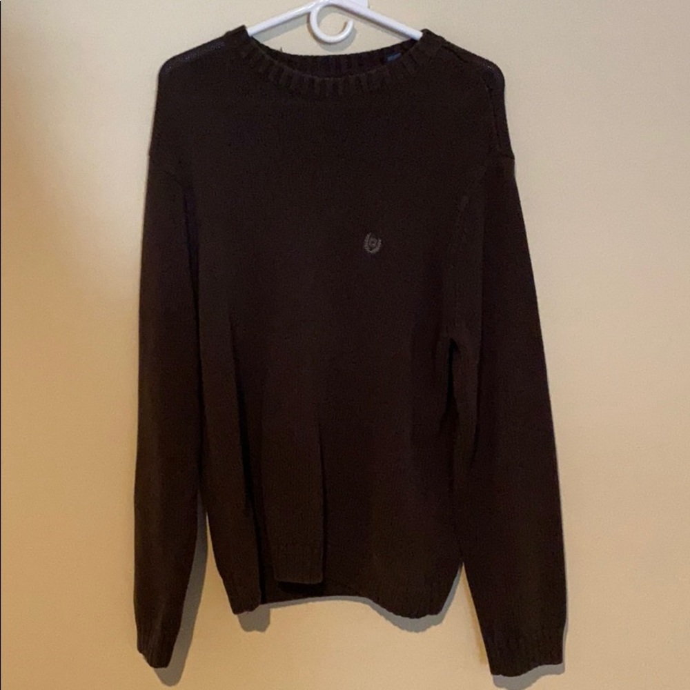 Chaps brown sweater